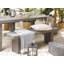 Lauge 4 - Person Concrete Dining Set