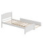 Lit plateforme avec lit gigogne-266669069