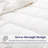  All Season Goose Down Feather Fiber Duvet Insert, King Comforter-100446352-51685349