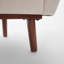 Upholstered Storage Bench with Solid Wood Leg-788231144