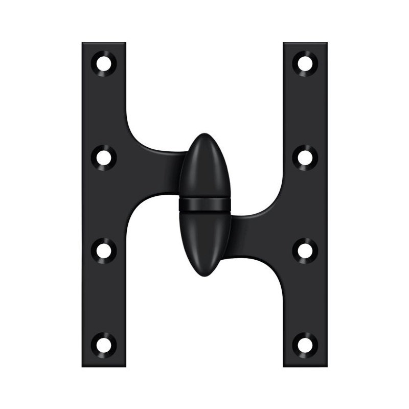 Hinge, Paint Black, Left Hand