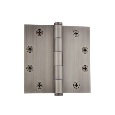 4.5'' x 4.5'' Brass Butt Bearing Hinge