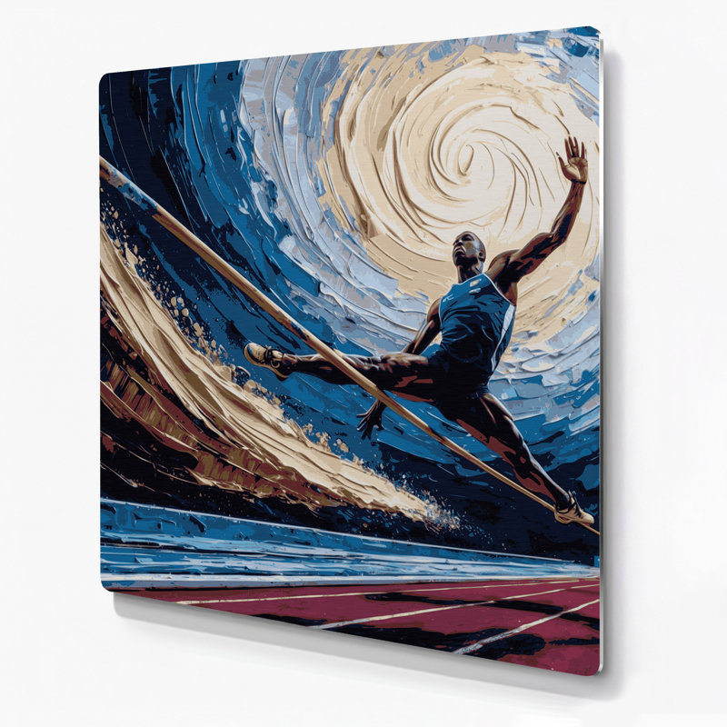 Art mural en métal mauve, H 16 po x l 16 po x P 0,05 po