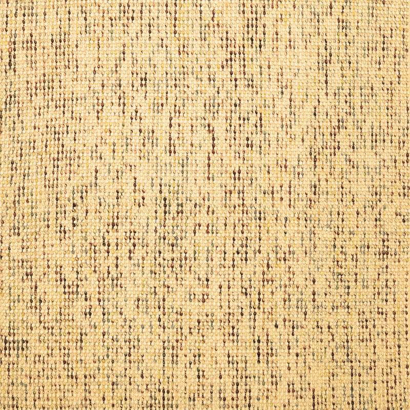 Tapis brun / beige tissé à la machine, Carré 5 pi
