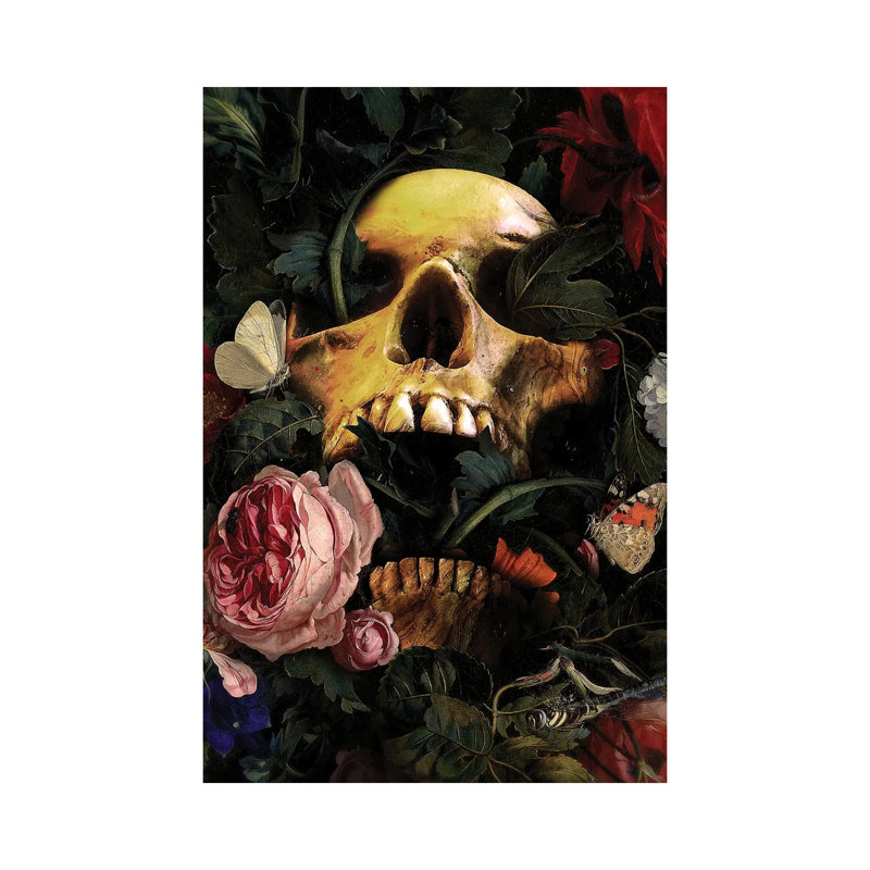 Life Finds A Way by Nicebleed - Print on Canvas, Wrapped Canvas, 30.48cm H x 20.32cm W x 1.91cm D