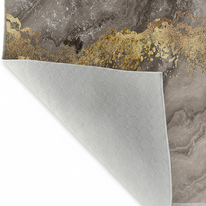Luxurious Hall Carpet, 100% Velvet Fabric, 2.6 x 9.8 ft | Antibacterial & Non-Slip | 0.4 in Pile Height, Machine Washable | Durable Woven Design with 3D Digital Printing | Perfect for Home Entryways & Living Rooms