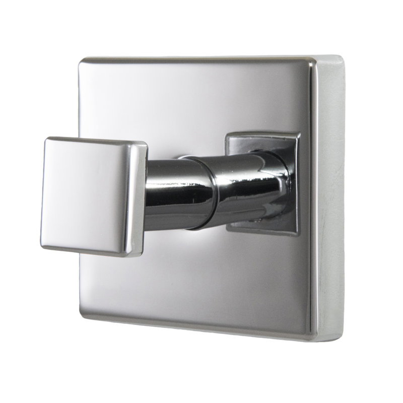 Primo Wall Mounted Robe Hook, Polished Chrome