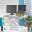 Adjustable Metal Base Standing Desk Converter