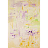 White On Purple Painting by Irina Gorbman