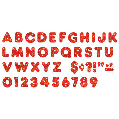 Sparkle Casual Uppercase Ready Letters