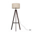 Ismay 149 cm Morrigan Wood Tripod Floor Lamp with Shelf & XL Reni Shade-1931649198-1931688564-1931649187