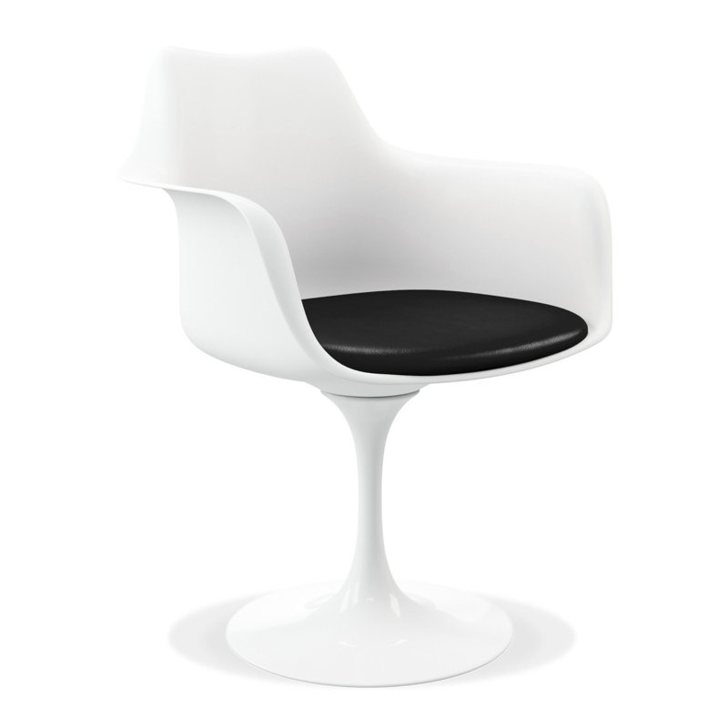 Fauteuil tulipe pivotant, simple