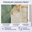 «Green Gold Minimalisme Poteries I», art mural spirales abstraites-213029092-213029103-237631149