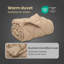  Winter Duvet Taupe   Microfiber-693209073