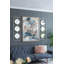 Miroir rond en fer