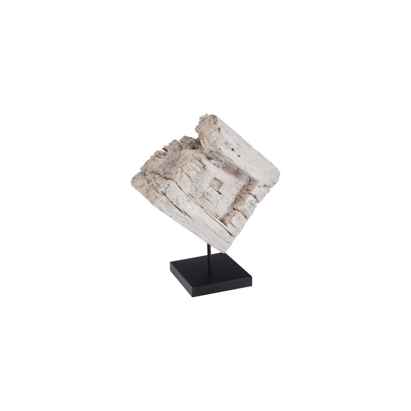 Eroded Wood Block on Stand