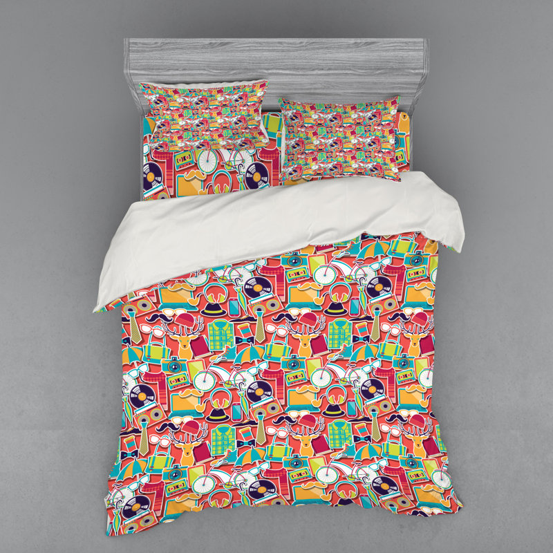 Polyester Duvet Cover, Queen Duvet Cover + 3 Additional Pieces
