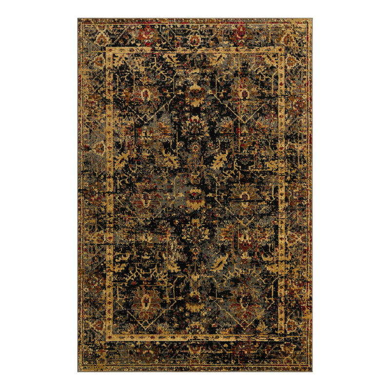 Alameda Abstract Indoor Rug, Rectangle 6'1" x 9'