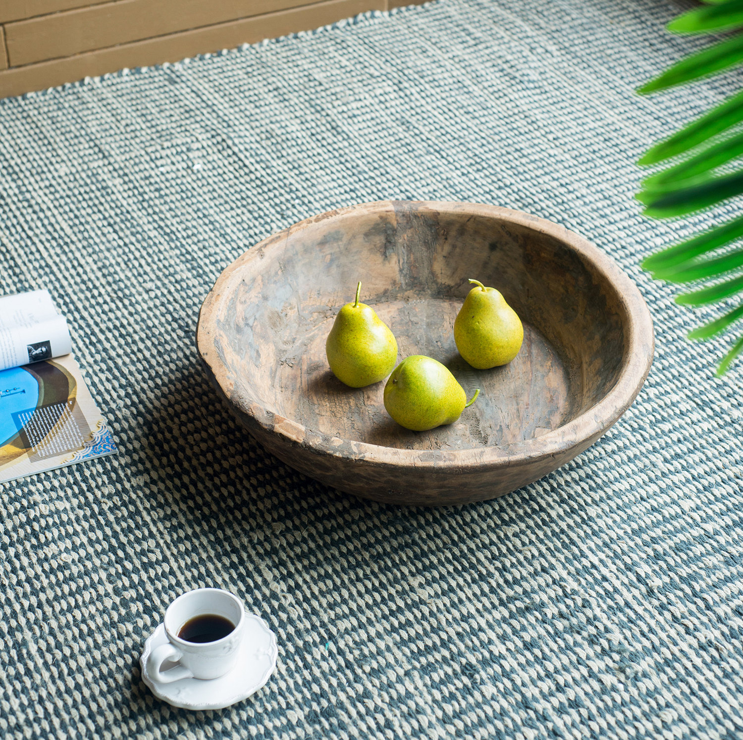 Kianda Wood Decorative Bowl