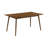 Menominee 4 - Person Solid Wood Top Four Leg Dining Set-436930733-436930732