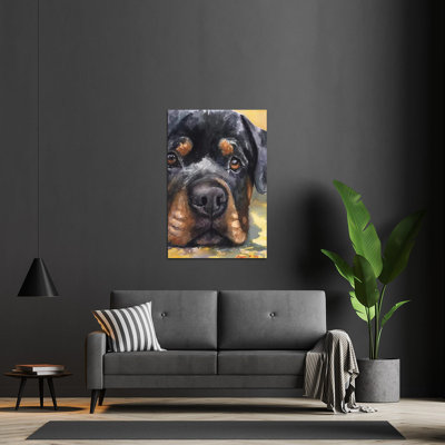 «Rottweiler» par George Dyachenko - impression sans cadre