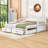 Wood Twin Extendable Daybed with Drawers and Twin Trundle-701012128