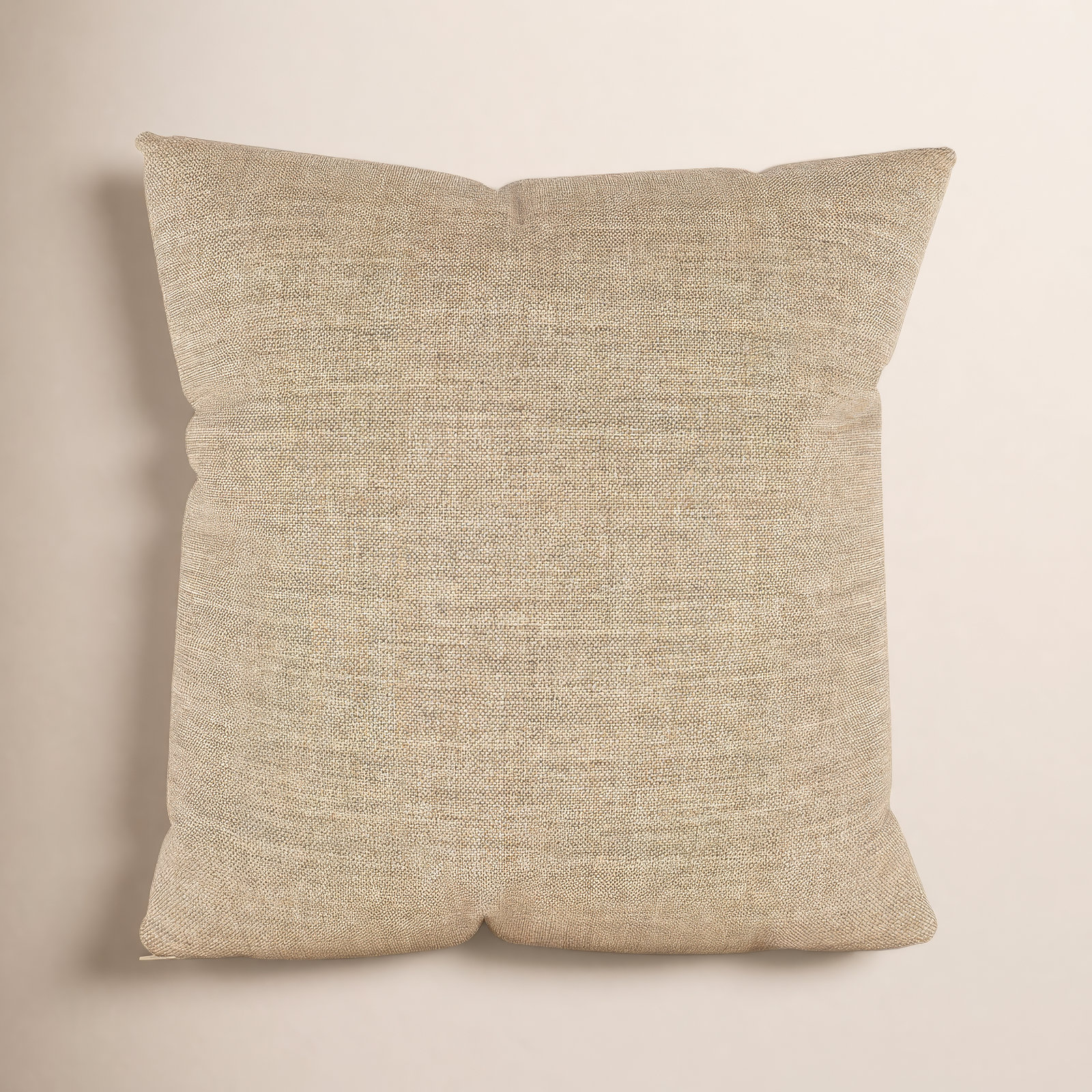 Indoor/Outdoor Throw Pillow, Square 16", Cast Ash Sunbrella® Plainweave