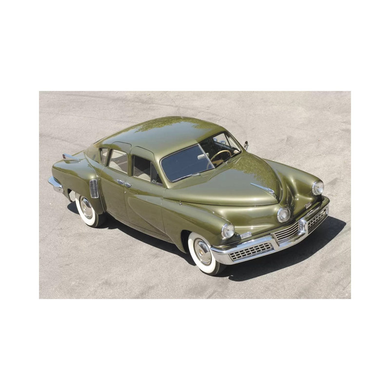 1948 Tucker Sedan by Unknown Artist - Wrapped Canvas Print