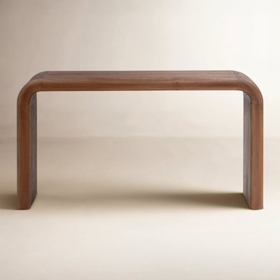 Wynne 55" Wide Writing Desk, Medium Brown by Birch Lane