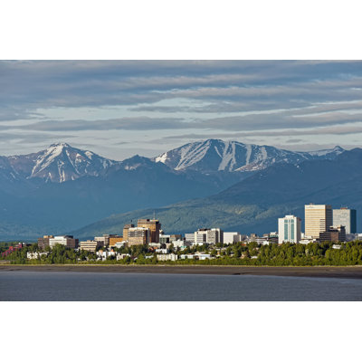 Anchorage City - Photographie sur toile tendue