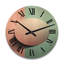 Horloge murale géométrique en bois-2050157535