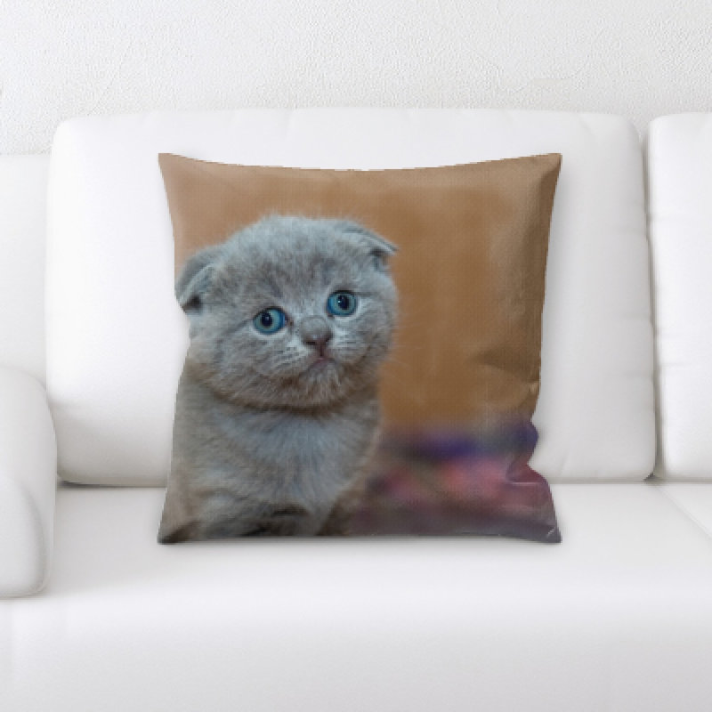 Microsuede Reversible Throw Pillow
