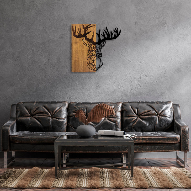 Décoration murale en bois