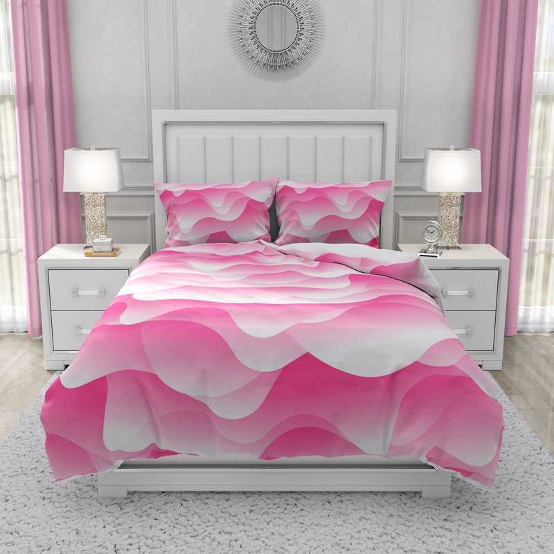 Abstract Duvet Cover, King Duvet Cover + 2 King Shams