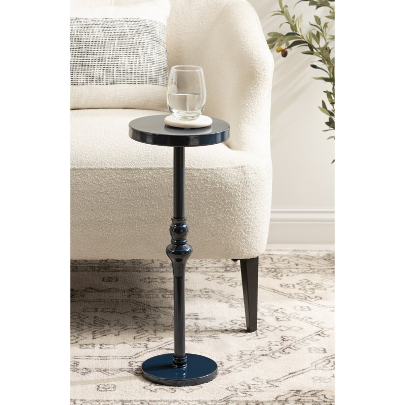 Stratton End Table, Navy, Navy