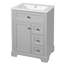 Ensemble de meuble-lavabo moderne 24 "avec plateau en céramique-410441200