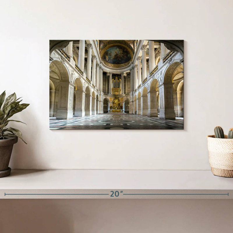 Versailles Interior, 8" H x 12" W