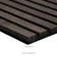 Panneau mural insonorisant acoustique à lattes en bois cannelé 94,5 po x 9,5 po SereniSlats Bark -124325791