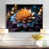 Silver Floater Framed