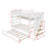 Faheema Twin Over Twin Standard Bunk Bed with Trundle by Harriet Bee-1692028120