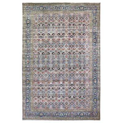 Mina Khani Hand Woven Wool Area Rug