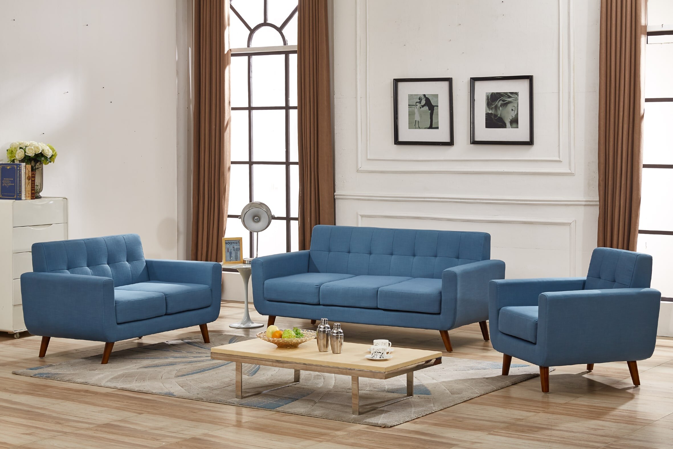 Hayley - Piece Living Room Set Reviews | Wayfair