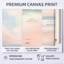 «Ocean Tranquility Tender Pink Pastel Sunrise I - Coastal Beach», art mural-2030485721-2075683622-2030485718