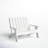 Byrnes Recycled Plastic Double Adirondack Loveseat-38201194
