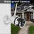 Wi-Fi IP Bullet Camera (4-Pack 1080p) with Solar Powered Off-Grid Generator 650WH kit (100W Panel)