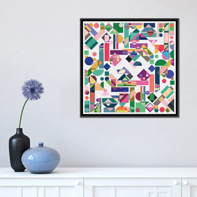 « geometry ii », reproduction d’impression sur toile tendue