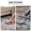 Tapis oriental orange / bleu / crème Beverly-421736417