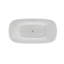 Baignoire autoportante en acrylique Elegant L 59 po x l 31 po x H 23-5 / 8 po.-101073552