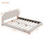 Lit plateforme en tissu d'ameublement Teddy-475627903