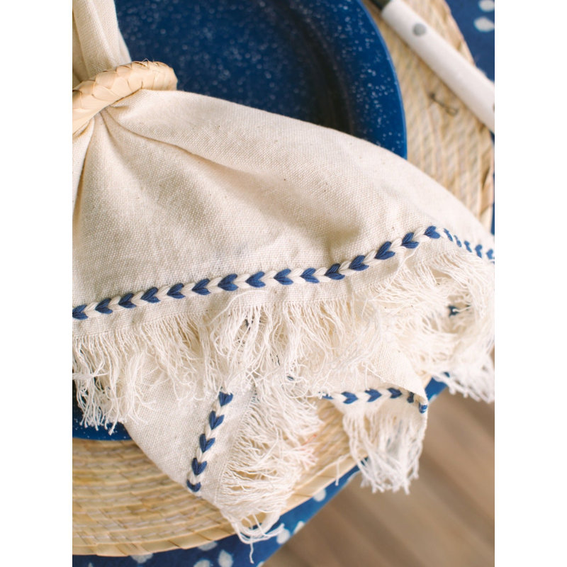 Chambray Braid Detail Napkin